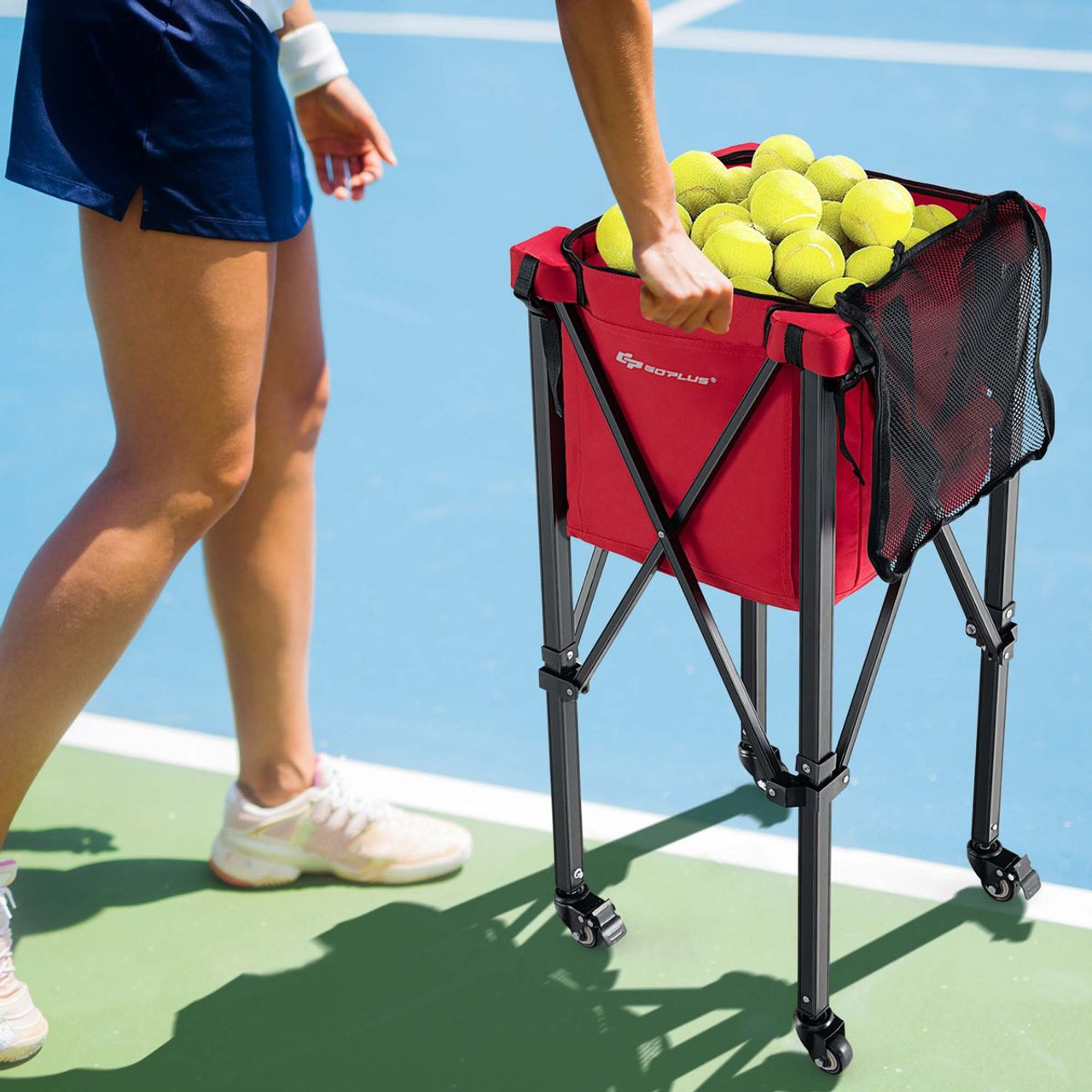 Foldable Tennis Ball Cart product image