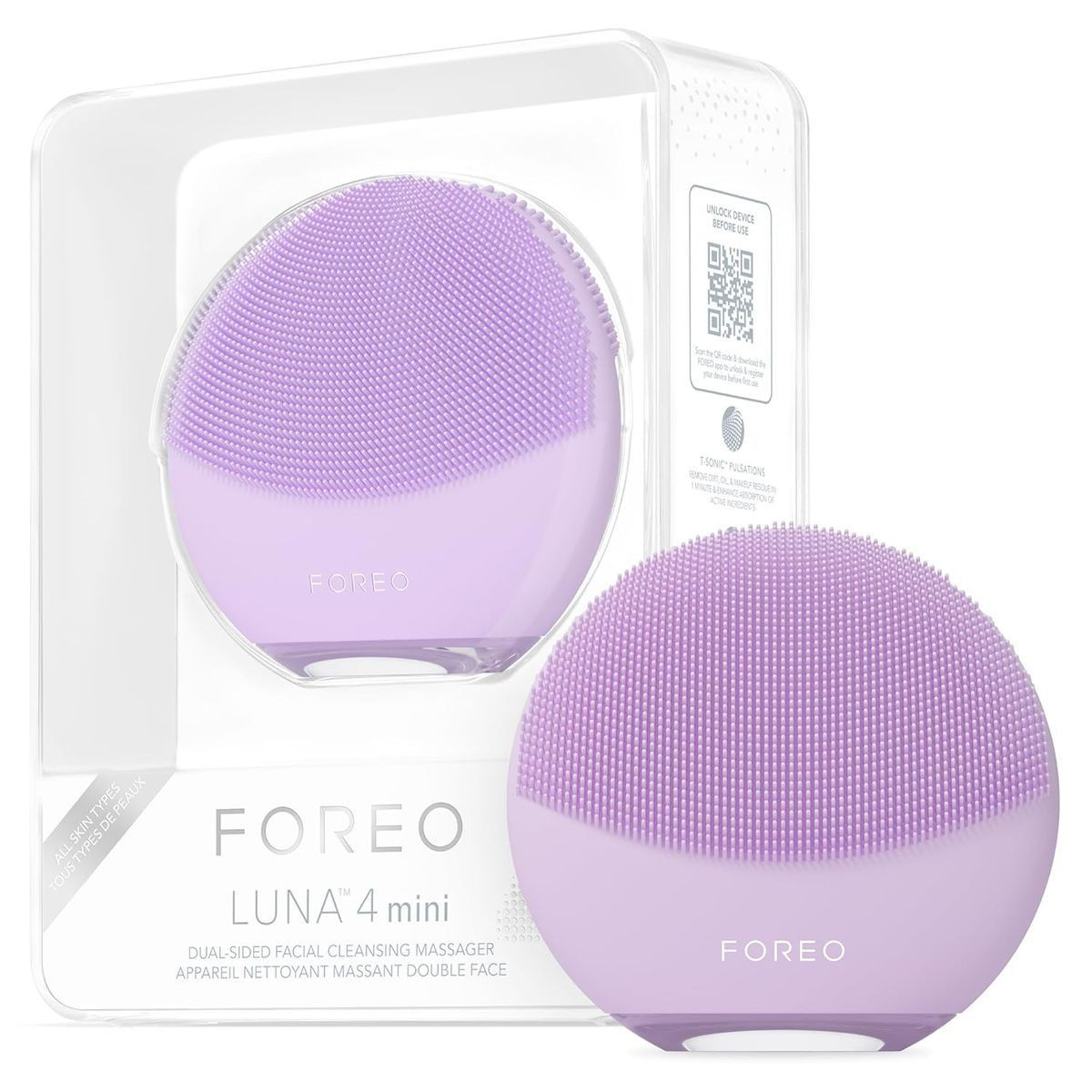 Foreo Luna 4 Mini Face Cleansing Brush and Face Massager  product image