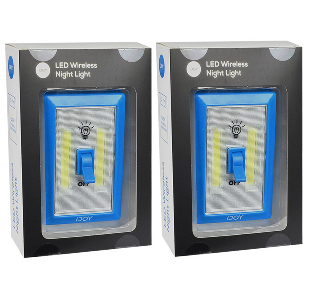 Super Bright “Light Switch Style” Battery Powered LED Indoor Light (2-Pack) product image