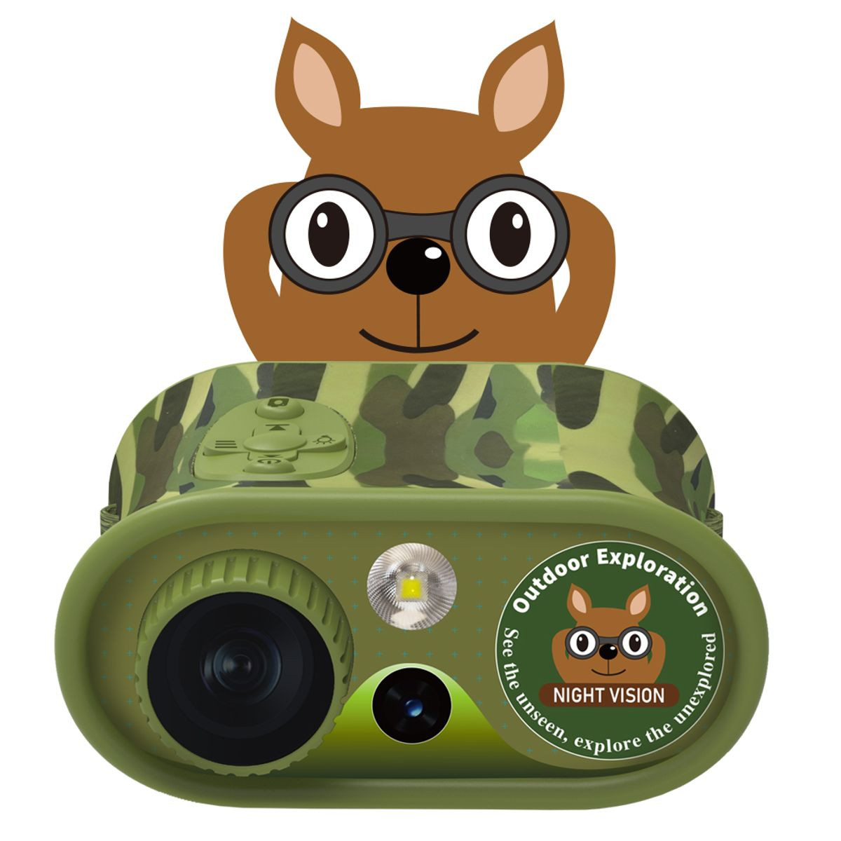 2.4Inch Night Vision Binoculars,Can Save Photos And Videos,With 32Gb Card,2200Mah Lithium Battery,Infrared Digital Night Vision Goggles For Kids product image