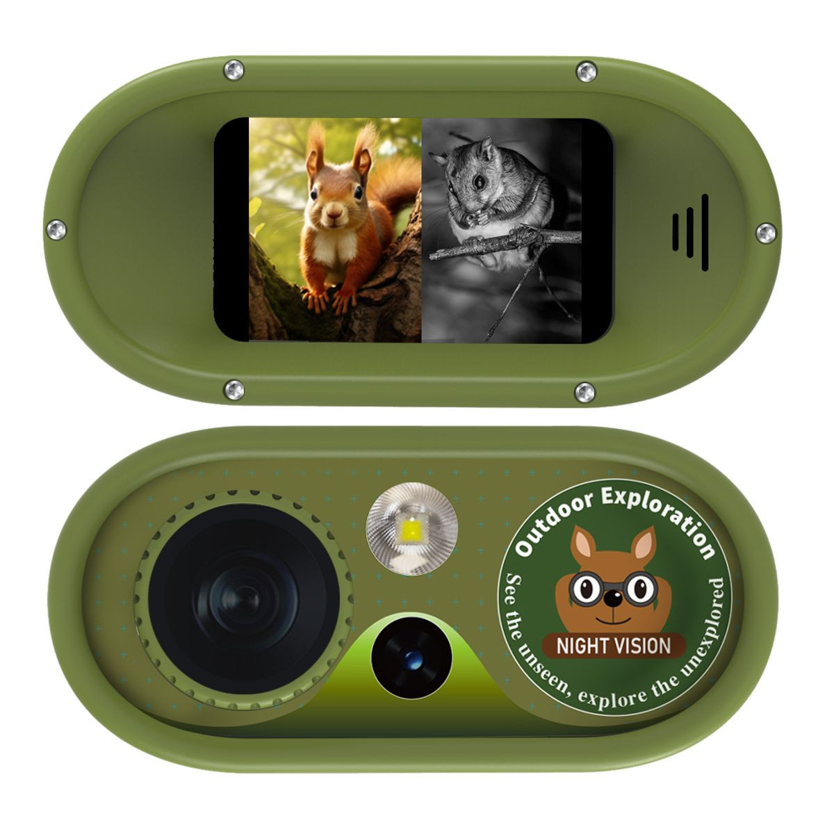 2.4Inch Night Vision Binoculars,Can Save Photos And Videos,With 32Gb Card,2200Mah Lithium Battery,Infrared Digital Night Vision Goggles For Kids product image