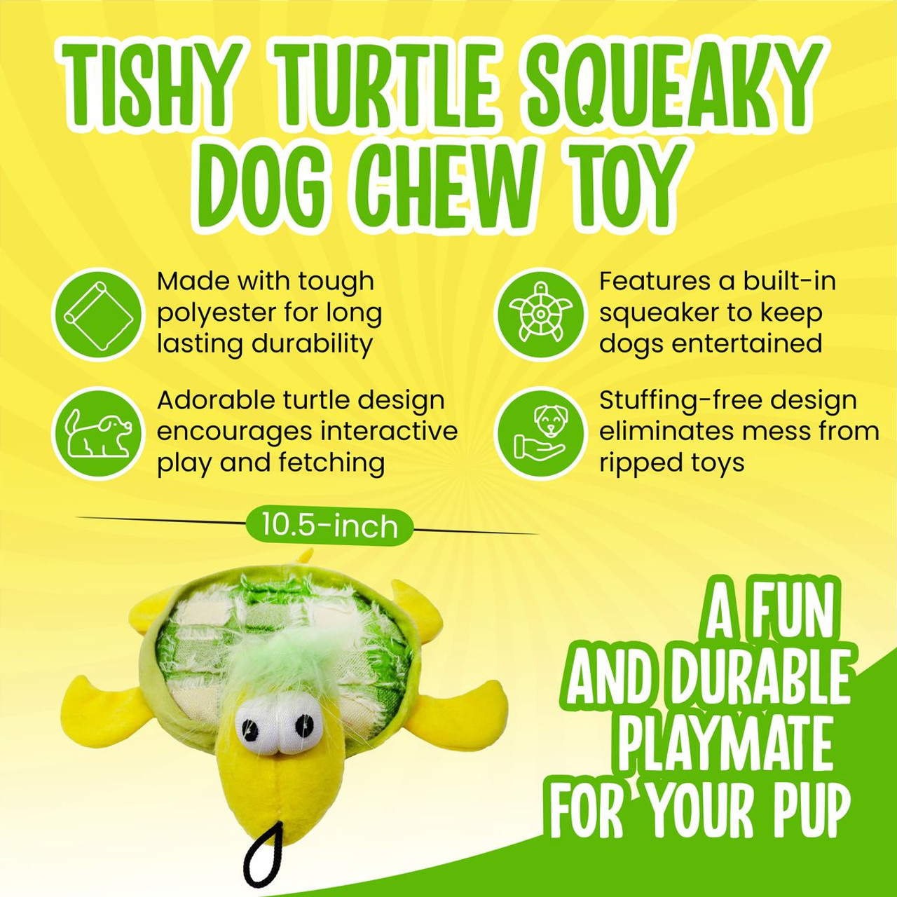 Scoochie Pet Squeaky Dog Chew Toy product image