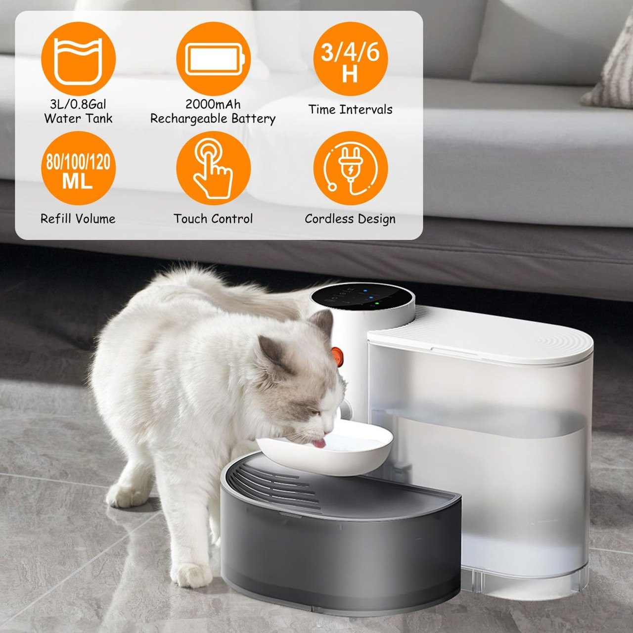 PetGravity Automatic Pet Water Dispenser product image PetGravity Automatic Pet Water Dispenser product image