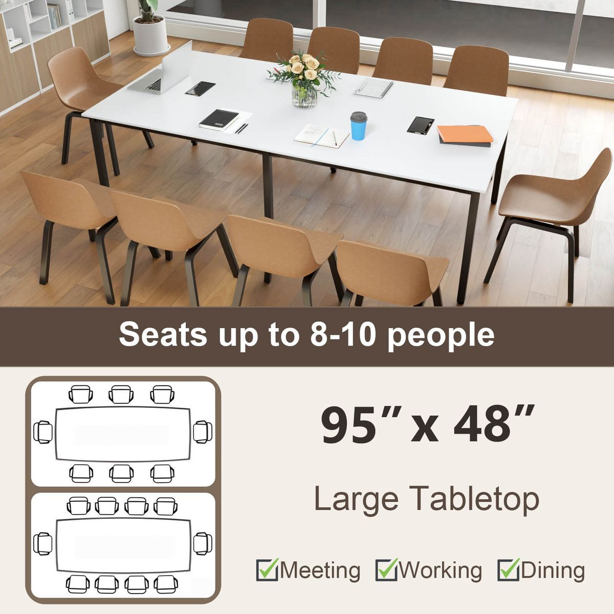 10-Person Meeting Table  product image