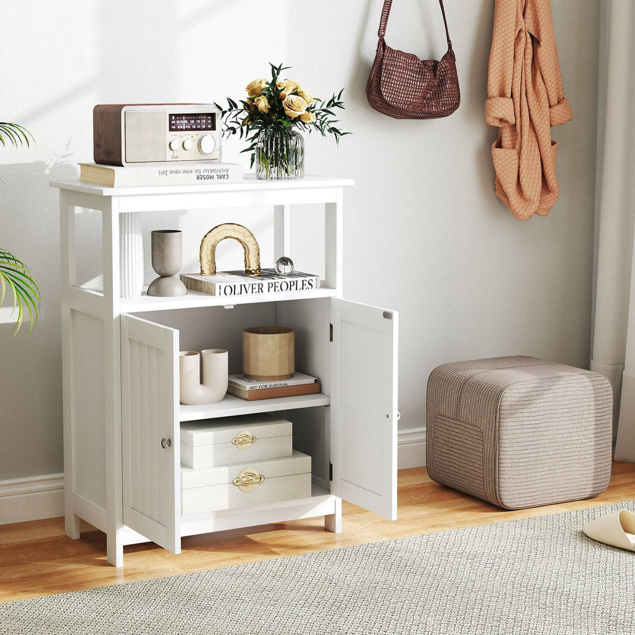 Freestanding Bathroom Floor Storage Organizer product image