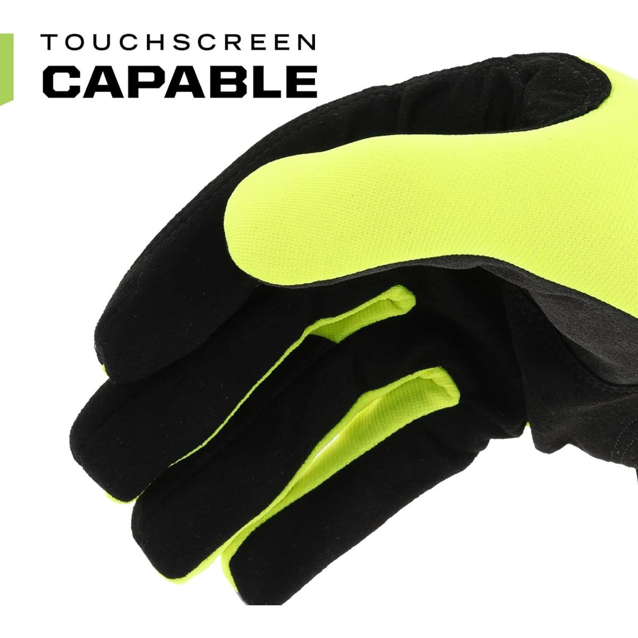 Mechanix Wear Hi-Viz FastFit Work Gloves, Large (1- to 4-Pack) product image