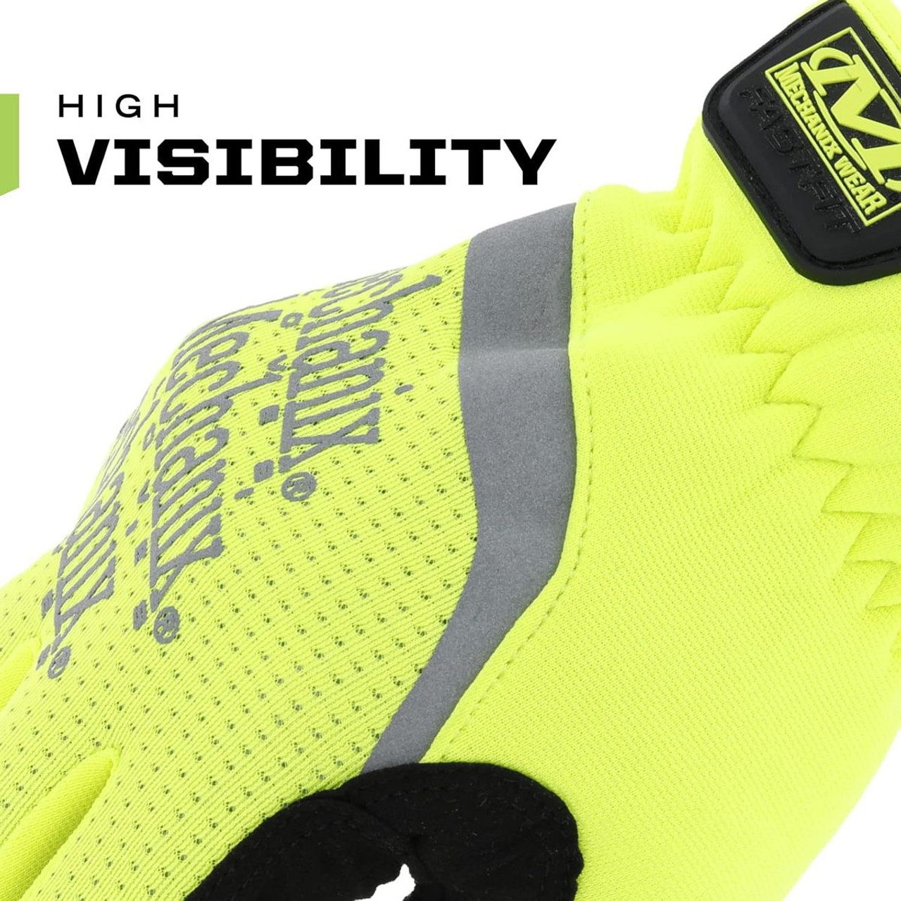 Mechanix Wear Hi-Viz FastFit Work Gloves, Large (1- to 4-Pack) product image