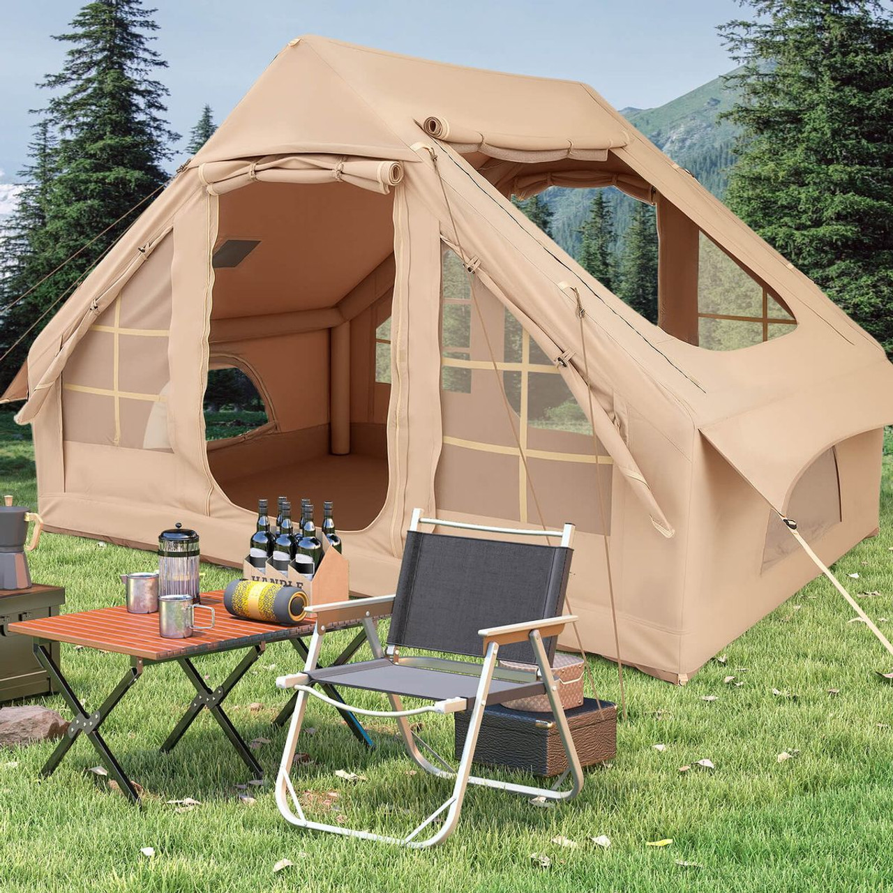 Inflatable Tent with 2 Doors (4-6 Person) product image