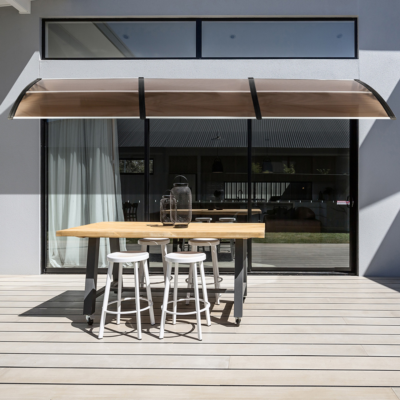 9.8' x 3.1'  or 6.6' x 3.1' Bracket Door & Window Awning product image