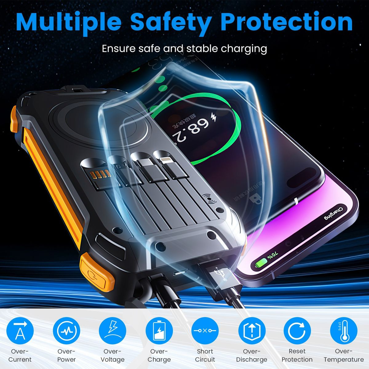 49800mAh Solar Power Bank product image