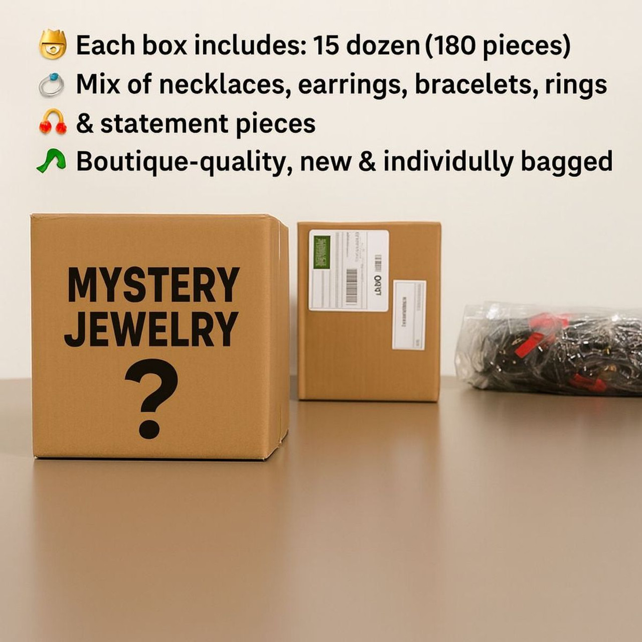 Mystery Jewelry Box (180 Pieces) product image