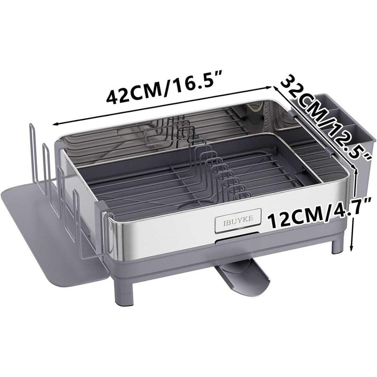 Stainless Steel Dish Drying Rack product image Stainless Steel Dish Drying Rack product image