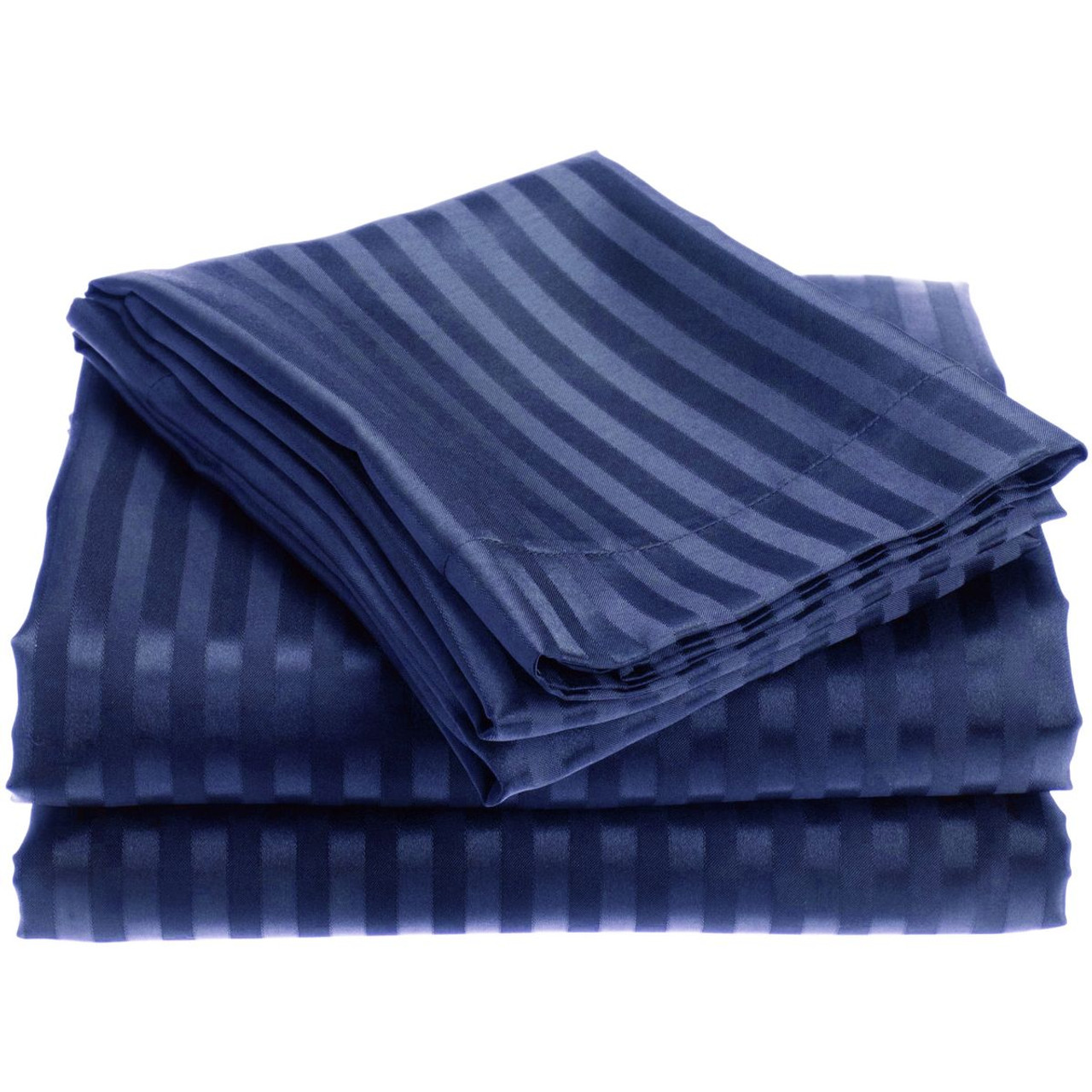 1800 Series Brushed Microfiber Dobby Striped Sheet Set product image