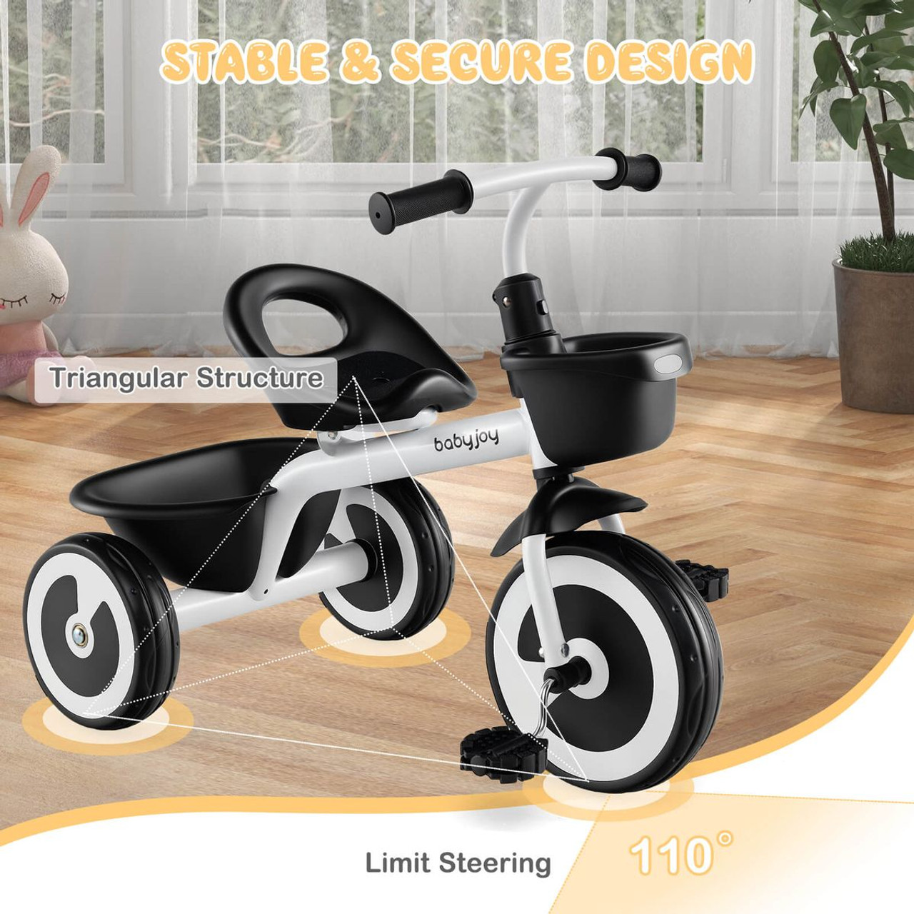 Toddler Trike with Adjustable Seat  product image