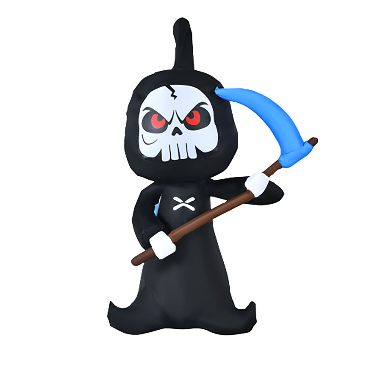 6-Foot Inflatable Skull Face Reaper product image