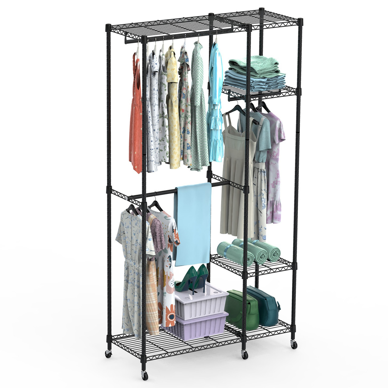NewHome 4-Tier Heavy Duty Garment Rack product image