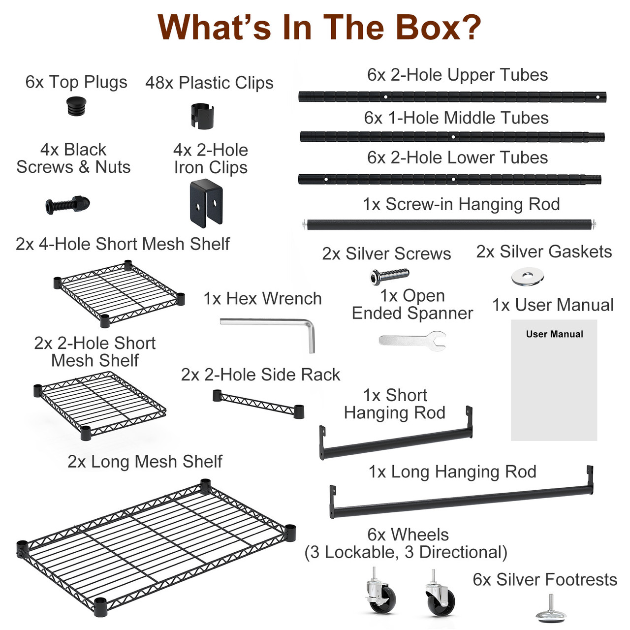 NewHome 4-Tier Heavy Duty Garment Rack product image