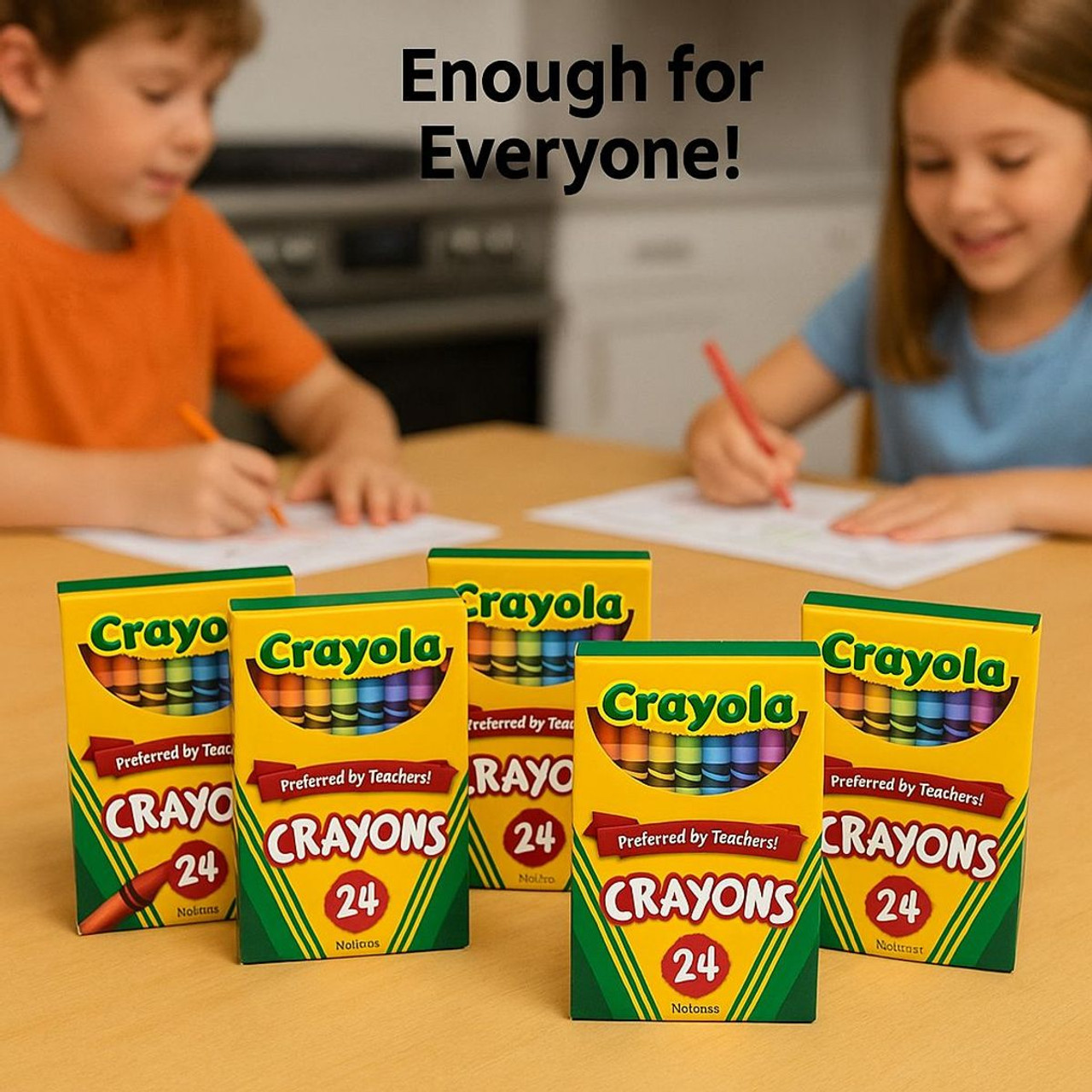 Crayola Crayons, 24 Count (5-Pack) product image