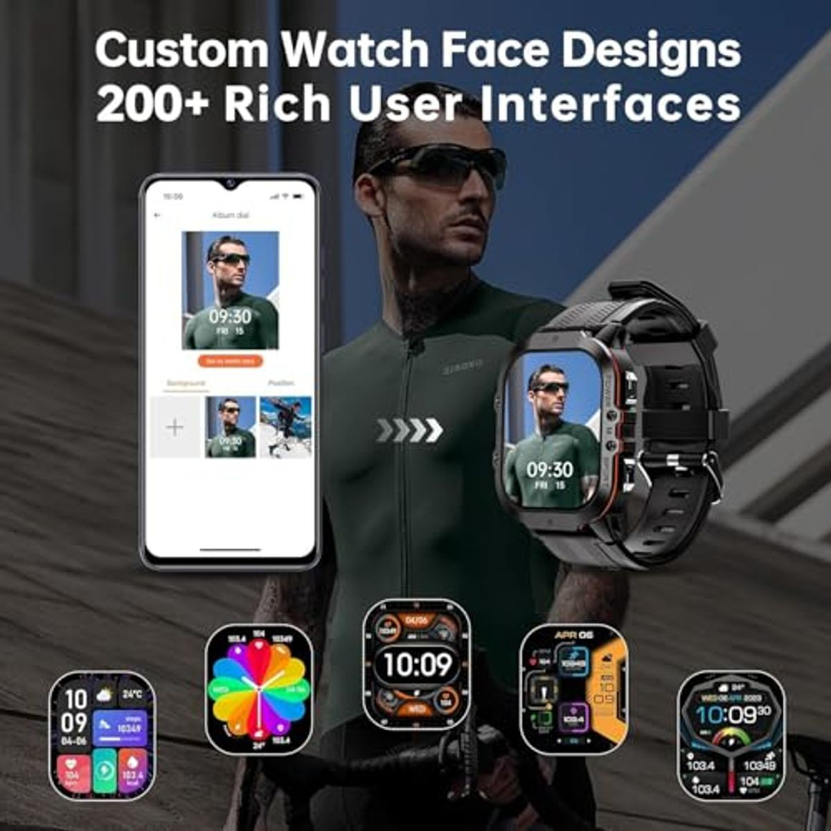OUKITEL BT20 Military Smart Watch for Men product image