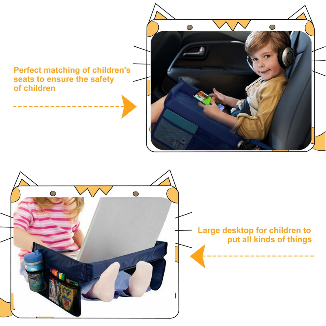 Kids' Car Seat Travel Tray product image