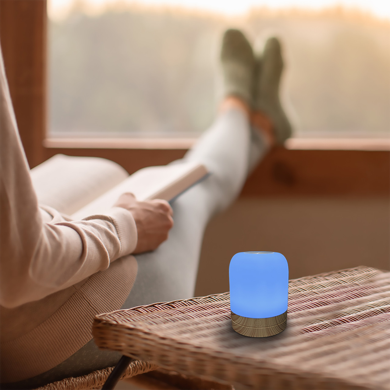 TranquilGlow Guided Breathing Lamp product image