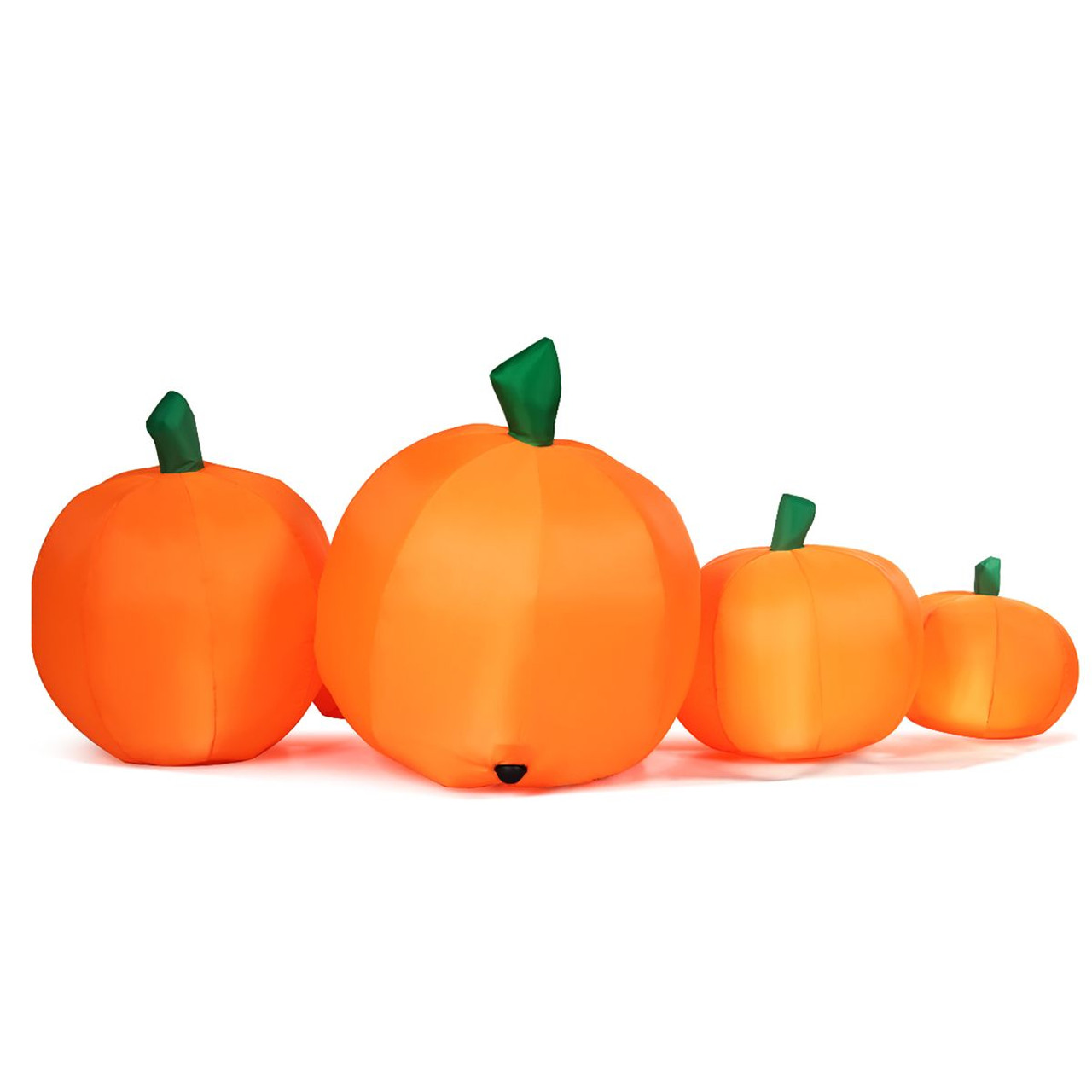 7.5-foot Inflatable Pumpkin Patch with LED Lights and Sandbags product image