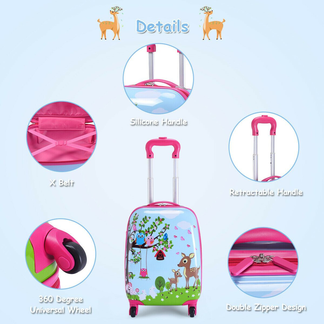 Kids' Suitcase and Backpack Set product image