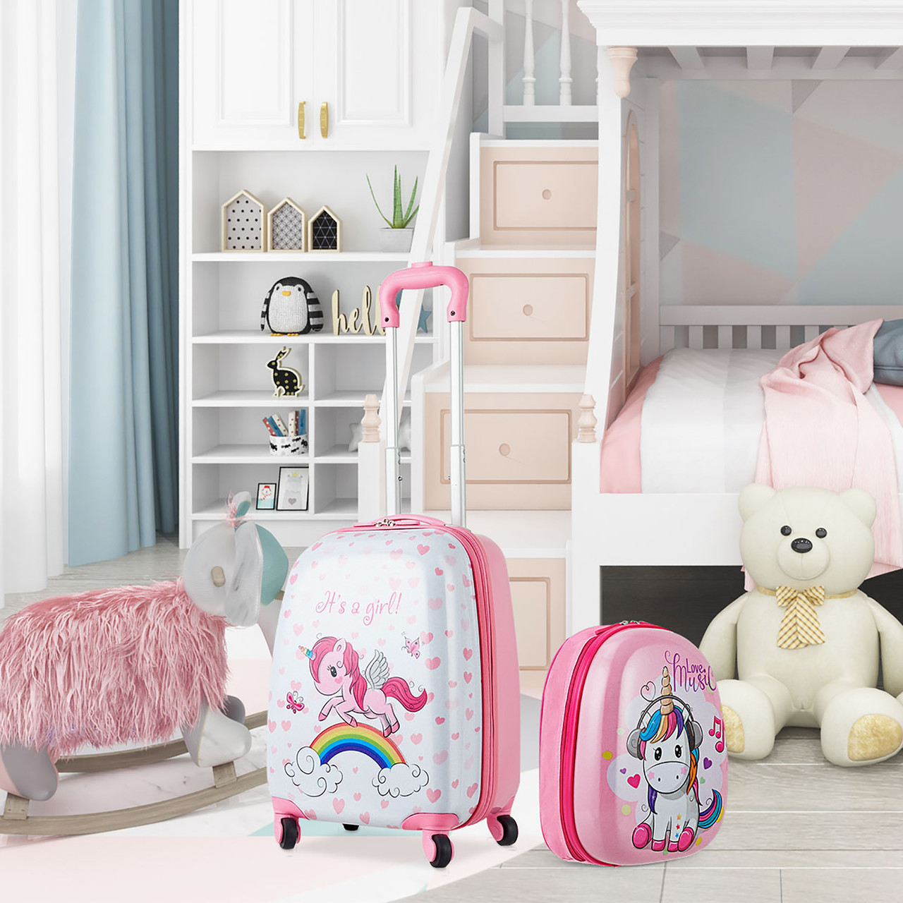 Kids' Suitcase and Backpack Set product image