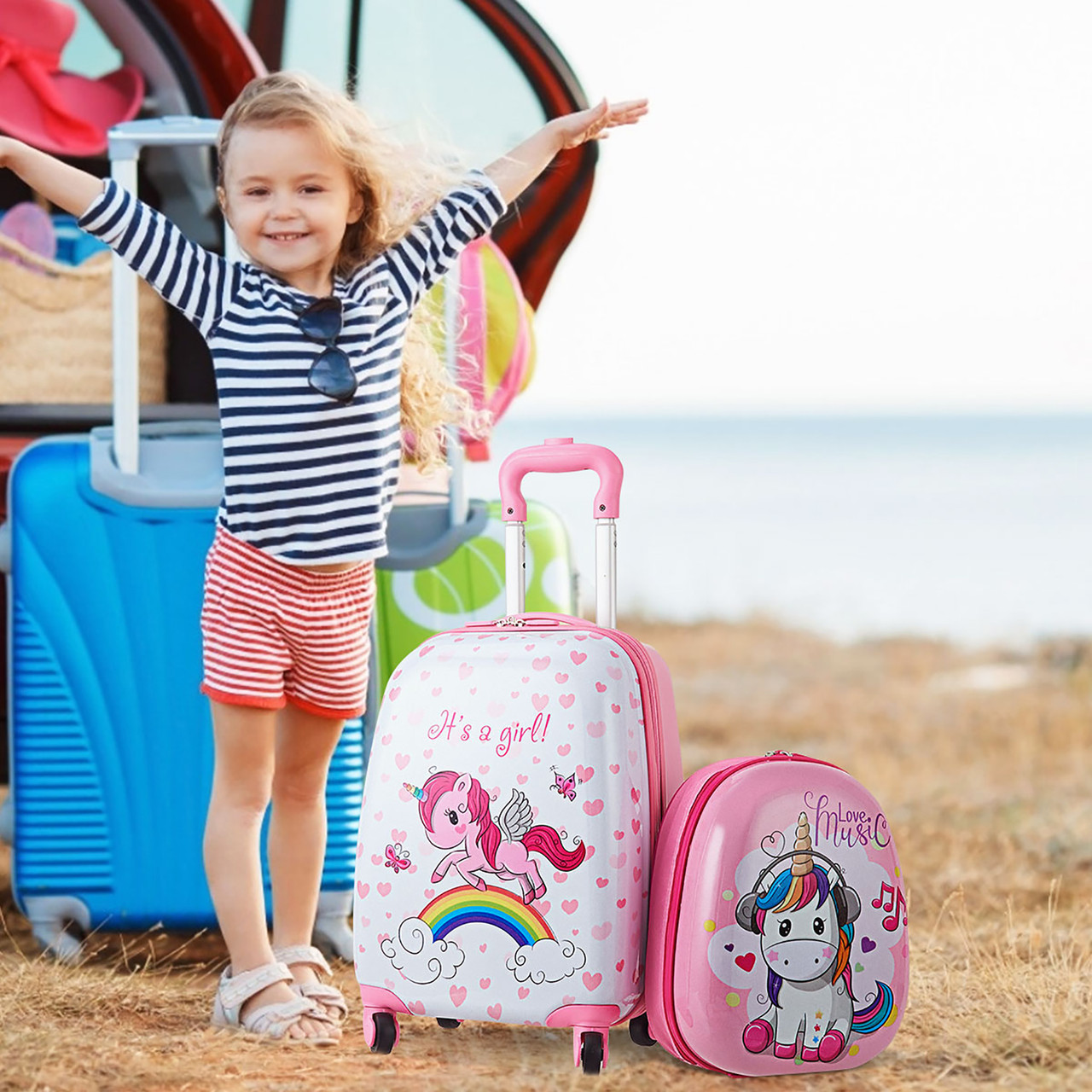 Kids' Suitcase and Backpack Set product image