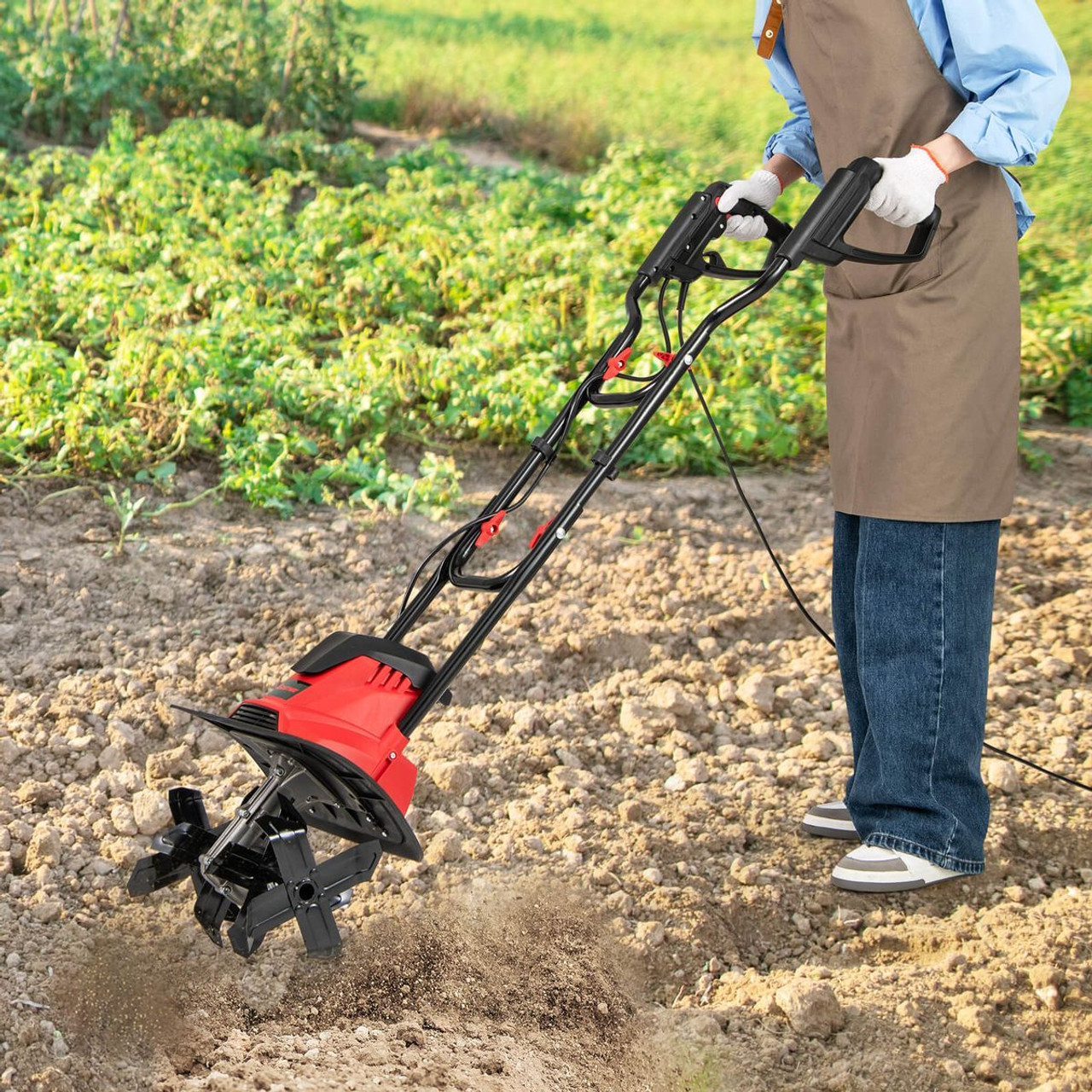 Ironmax Corded Electric Tiller Cultivator product image