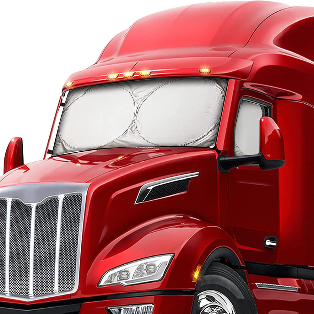 Zone Tech® Semi Truck Windshield And Side Windows Sunshade product image