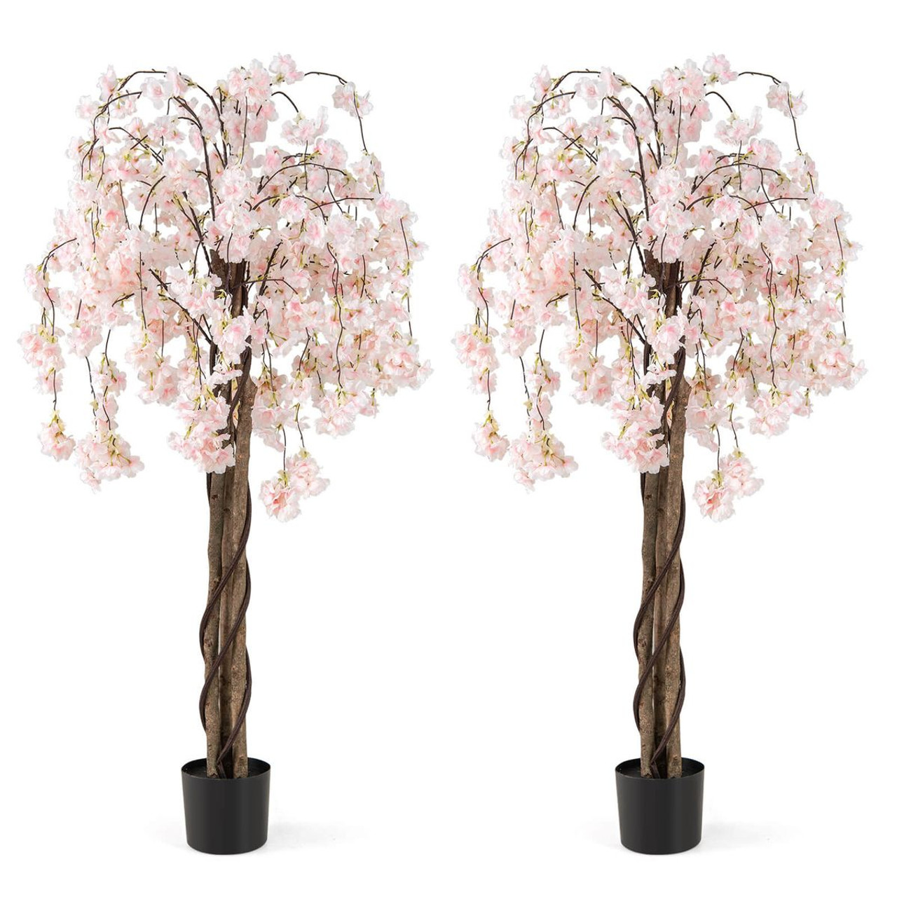 5.5-foot Tall Artificial Cherry Blossom Tree (1- or 2-Pack) product image 5.5-foot Tall Artificial Cherry Blossom Tree (1- or 2-Pack) product image