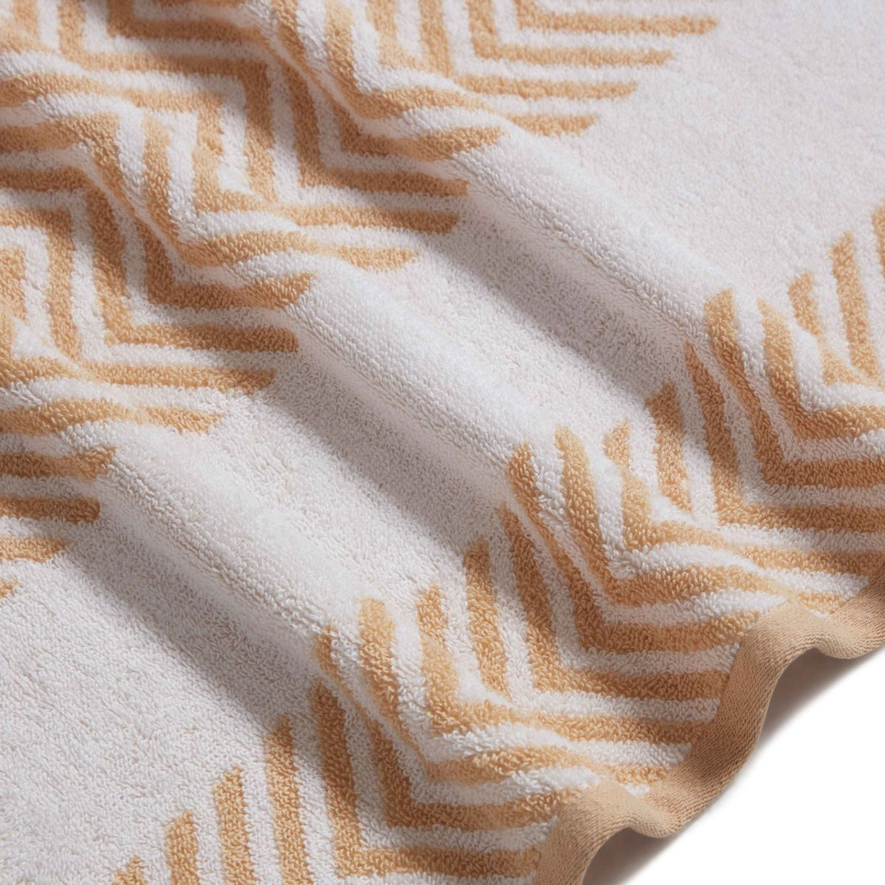 Kathy Ireland 6-Piece Chevron Jacquard Towel Set with LetsDry product image