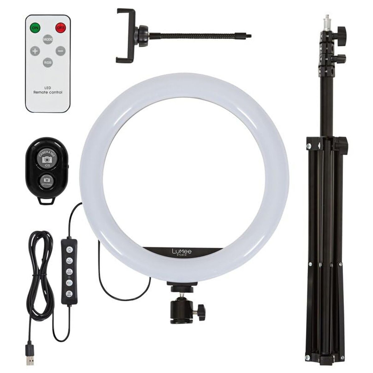 LuMee Studio RGB Ring Light with Tripod Stand  product image