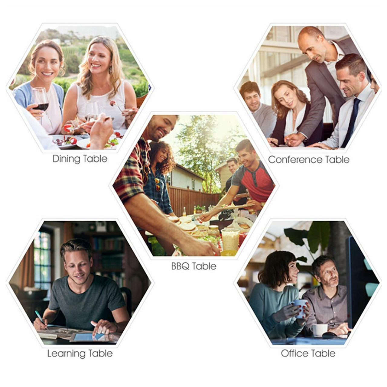 Portable 6-foot Folding Table product image