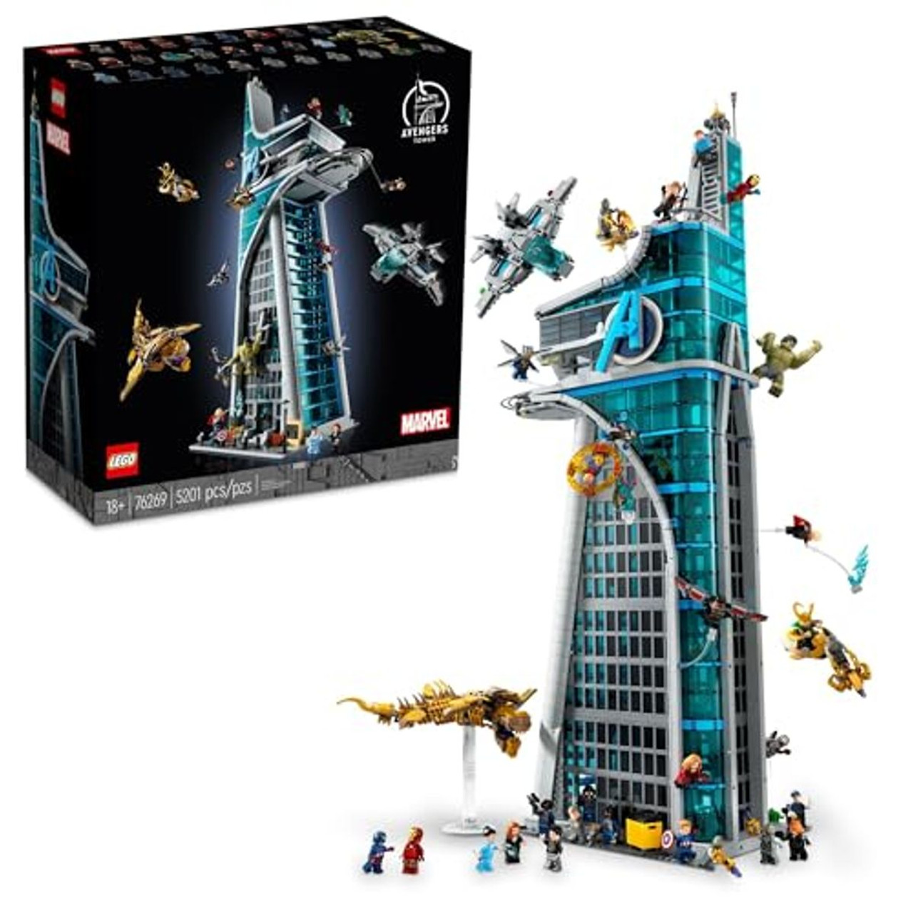 LEGO  Marvel Avengers Tower Building Kit product image LEGO  Marvel Avengers Tower Building Kit product image