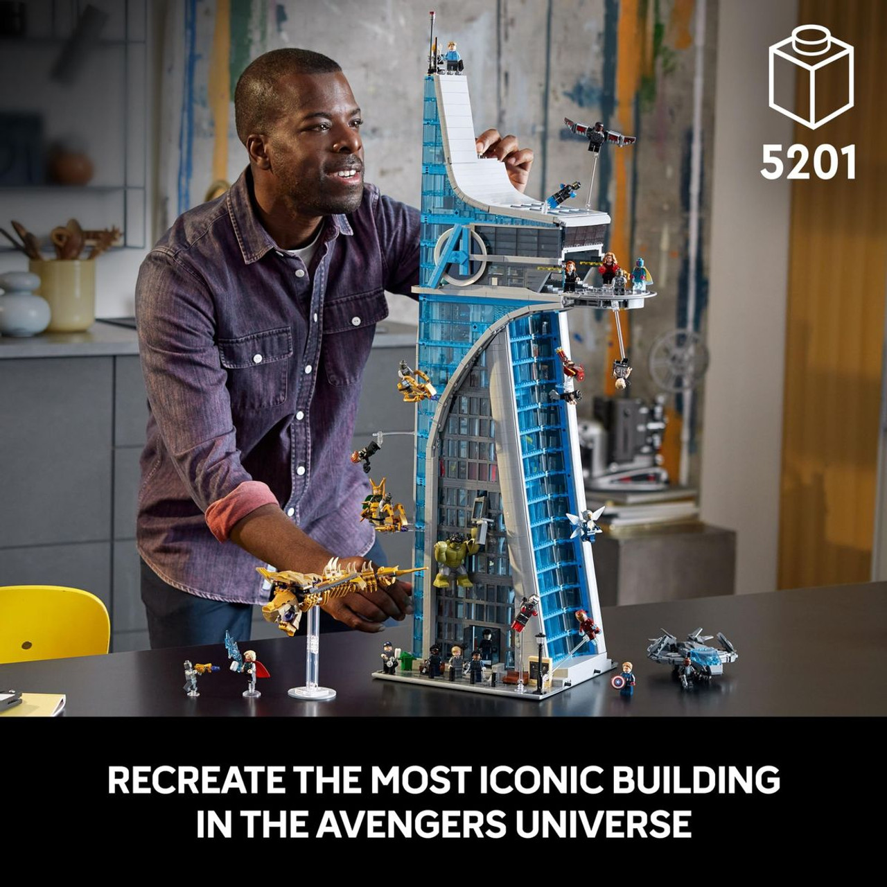 LEGO  Marvel Avengers Tower Building Kit product image LEGO  Marvel Avengers Tower Building Kit product image