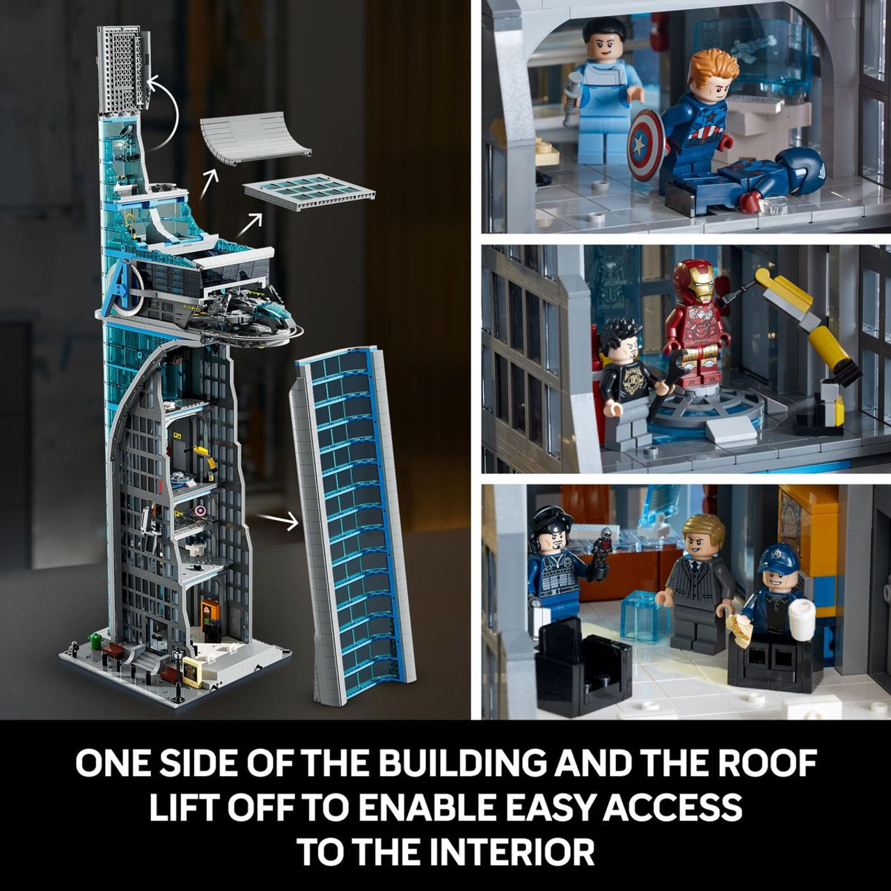 LEGO  Marvel Avengers Tower Building Kit product image LEGO  Marvel Avengers Tower Building Kit product image