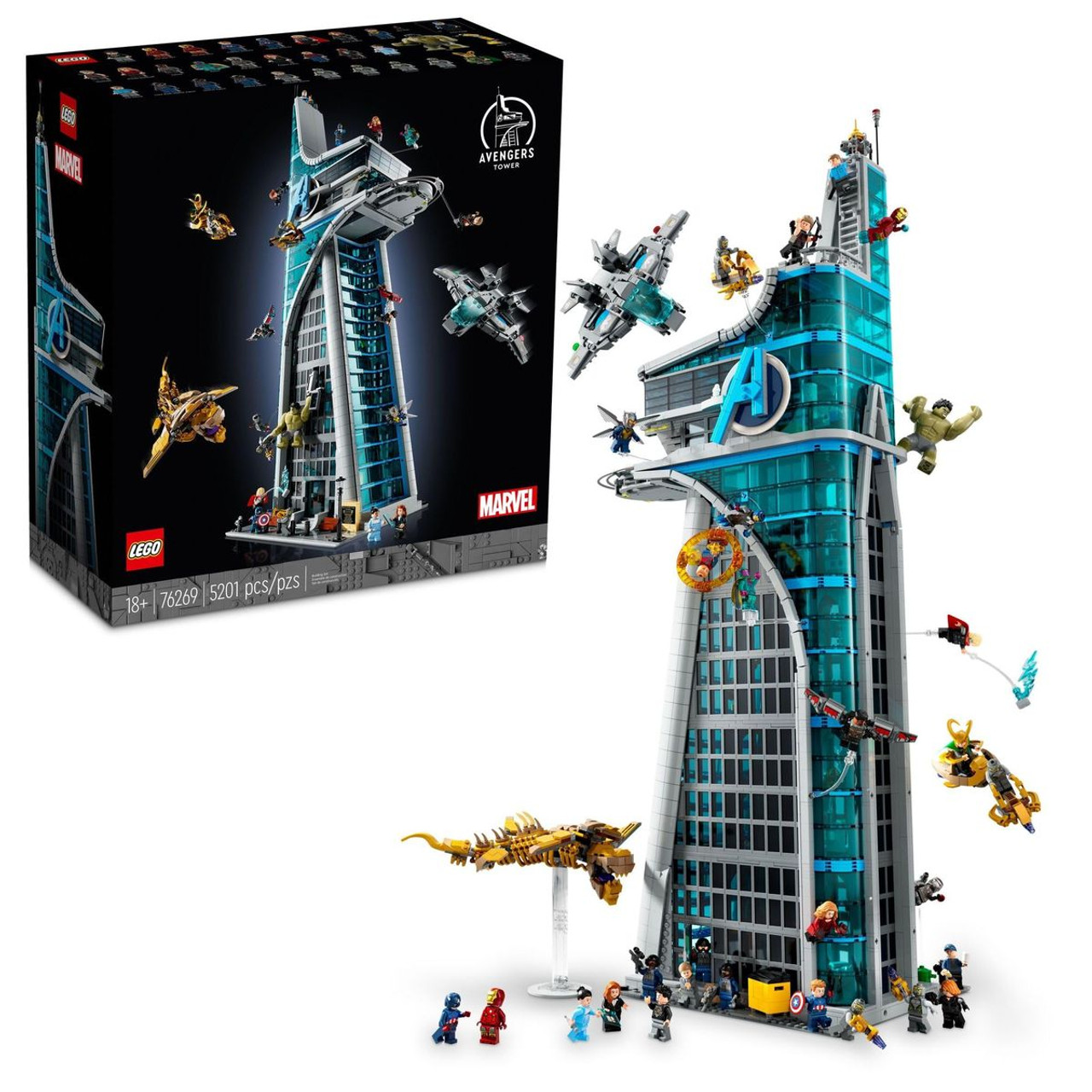 LEGO  Marvel Avengers Tower Building Kit product image LEGO  Marvel Avengers Tower Building Kit product image