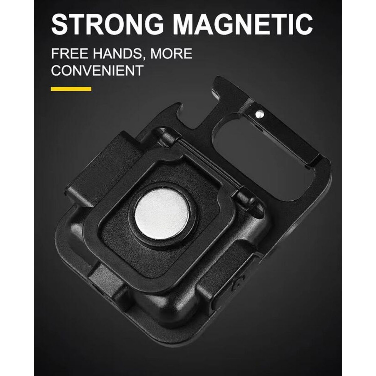  Rechargeable COB Keychain Work Light with Folding Stand (2-Pack) product image