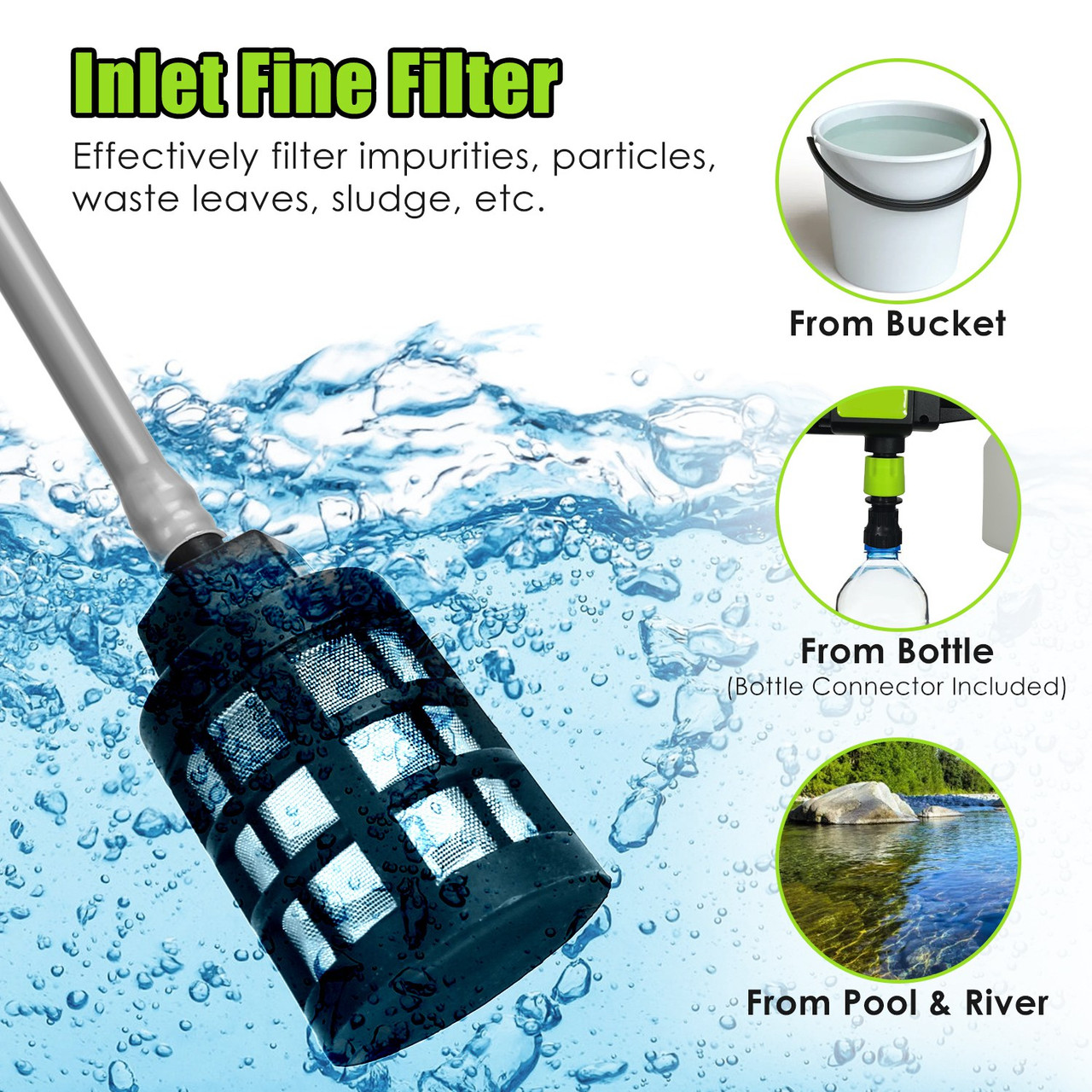 Cordless Power Washer with 300W Motor product image