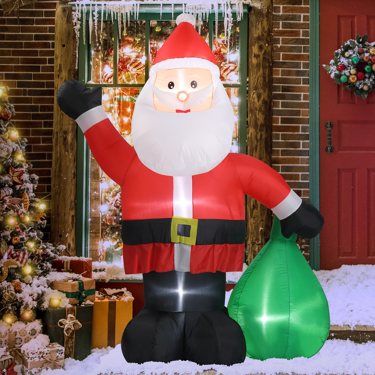 Lighted Christmas Inflatable Decoration product image Lighted Christmas Inflatable Decoration product image