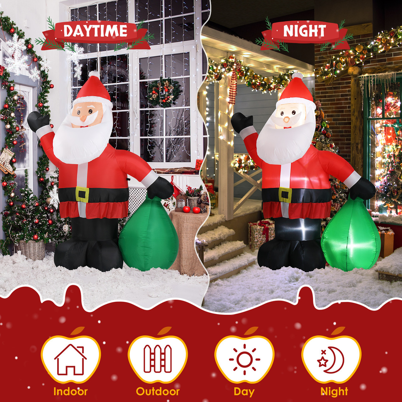 Lighted Christmas Inflatable Decoration product image Lighted Christmas Inflatable Decoration product image