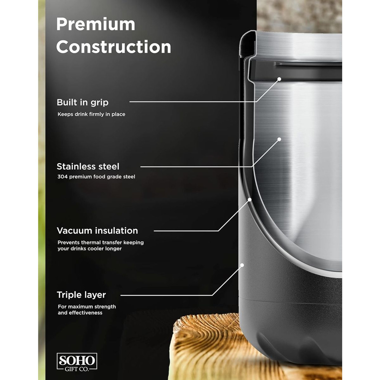 Insulated 12oz Can Cooler product image