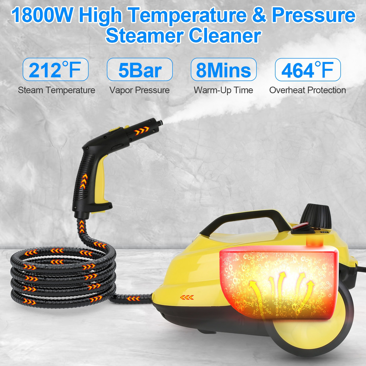 NewHome 1800W Steam Cleaning Machine product image