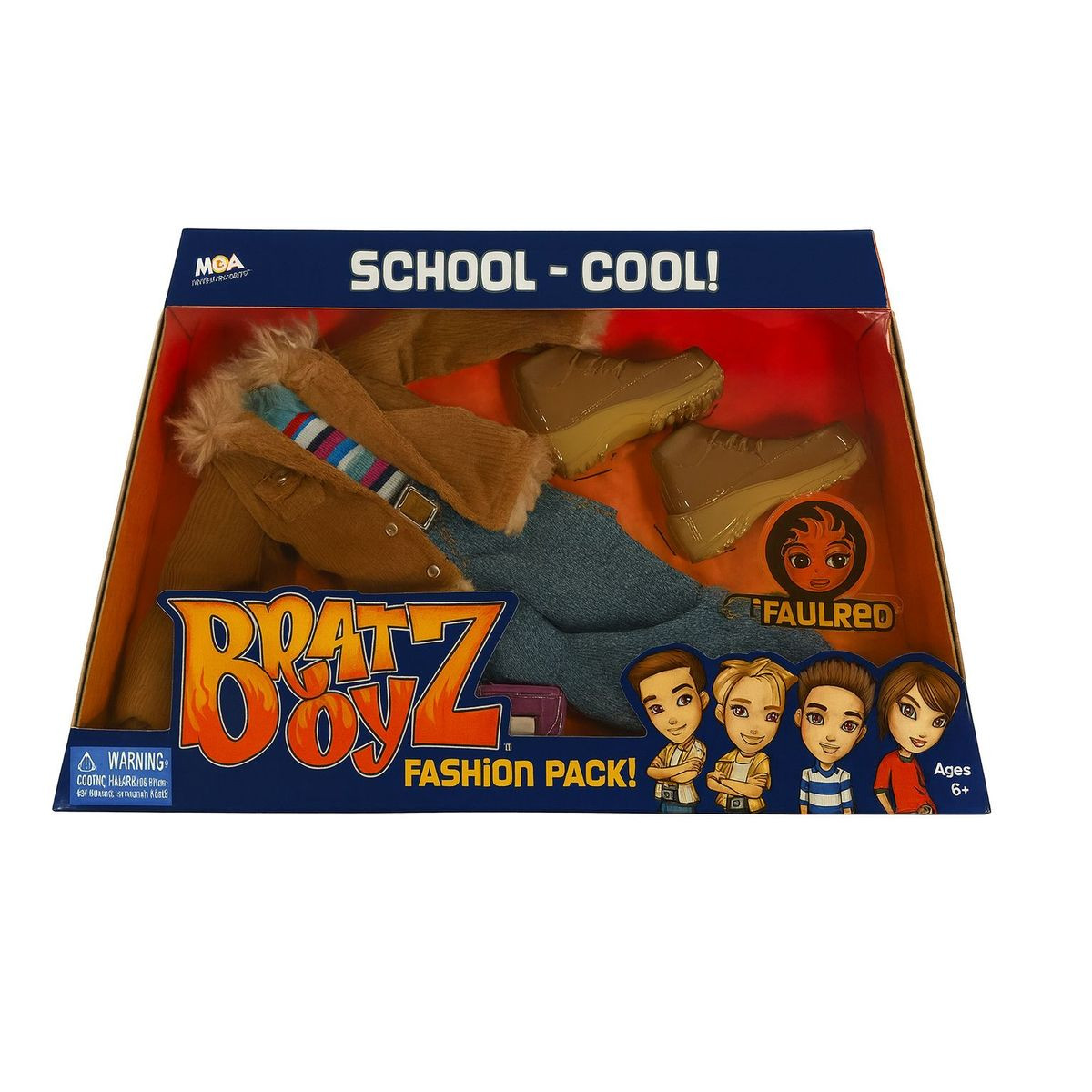 Bratz Boyz Collector’s Edition Fashion Pack (6-Pack) product image