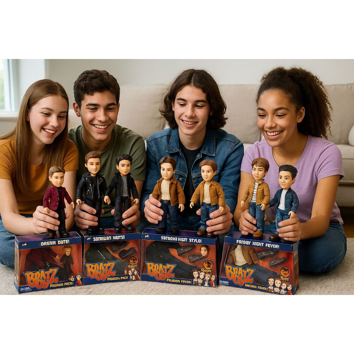Bratz Boyz Collector’s Edition Fashion Pack (6-Pack) product image