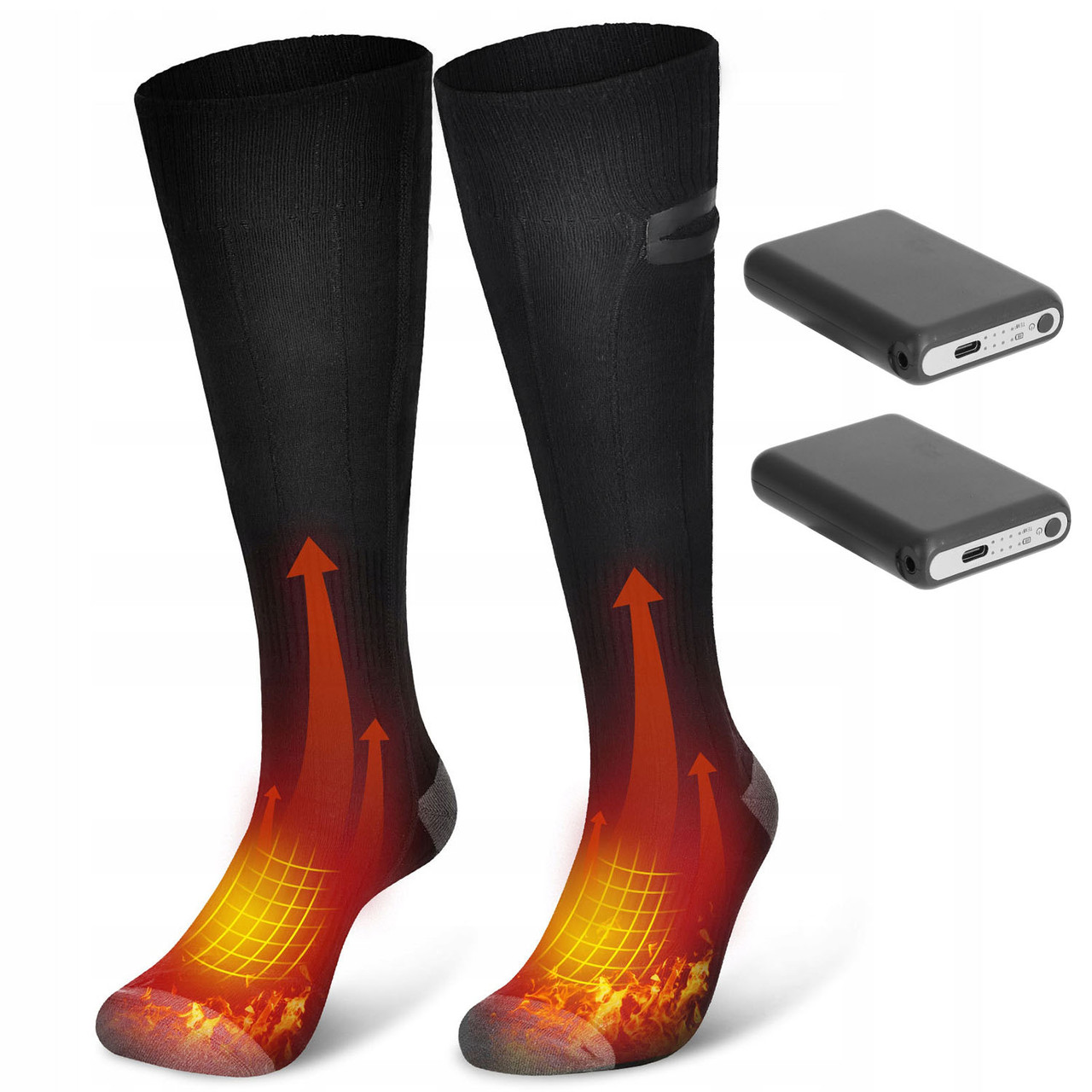 Battery Powered Heated Socks with Batteries product image