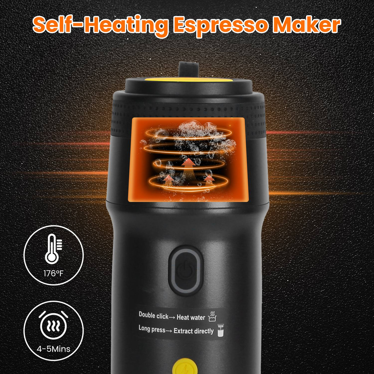 NewHome Portable Electric Espresso Machine product image