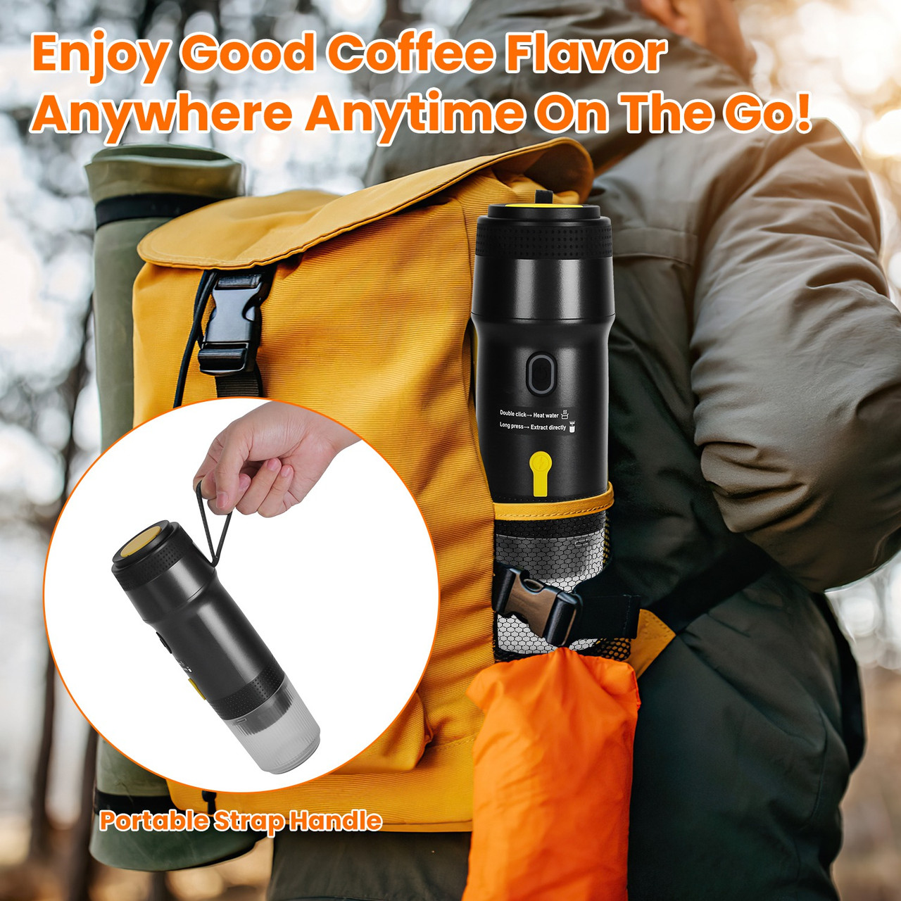 NewHome Portable Electric Espresso Machine product image